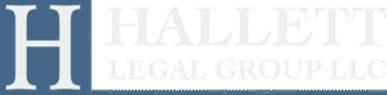 Hallett Legal Group blue logo